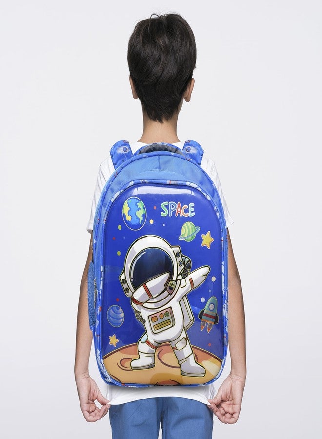 Stylbase Space 3d bag Kids School Bags for Boys And Girls Printed Cartoon Waterproof Bag | small bag for Nursery 1st 2nd class Ages 4-7 Years Boys And Girls (15 inches 20L) - Image 3